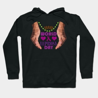 World Leprosy Day Symbolic Hoodie